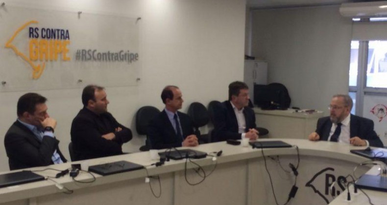 Cettolin e prefeitos da Amesne se reúnem com secretário da Saúde