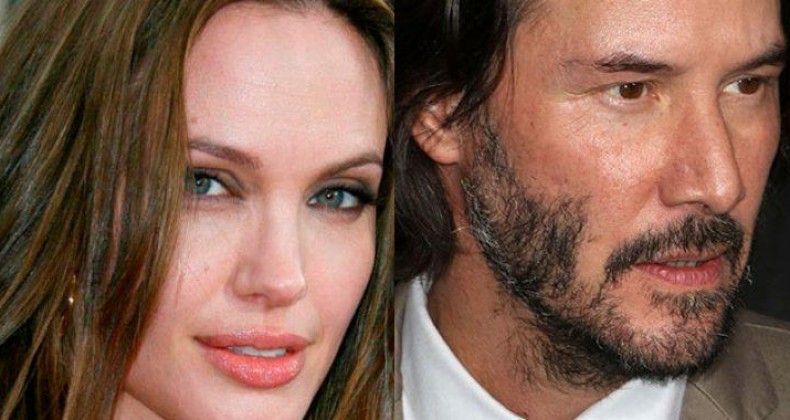 Angelina Jolie e Keanu Reeves estão namorando, afirma revista