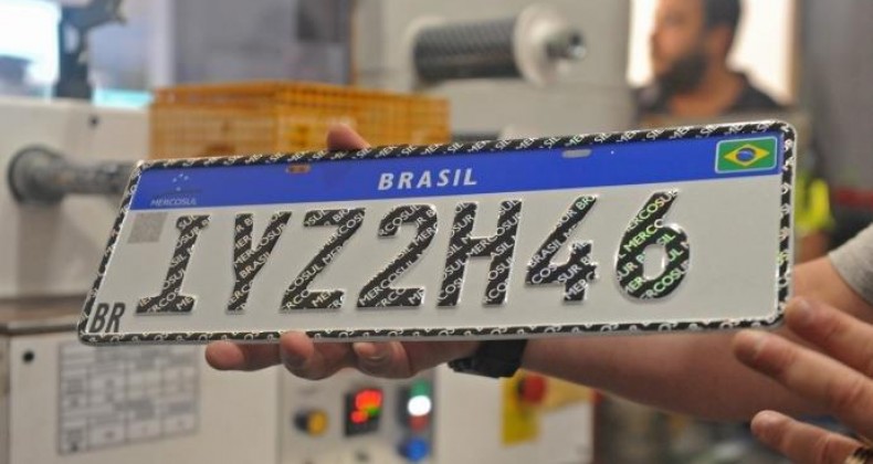 Começa emplacamento dos veículos com o modelo Mercosul no RS