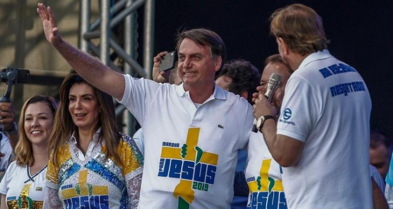 Voto evangélico foi decisivo para mudar o país, diz Bolsonaro