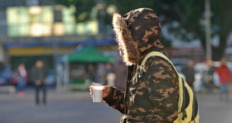 Frio perde intensidade, mas temperaturas continuam baixas nesta segunda