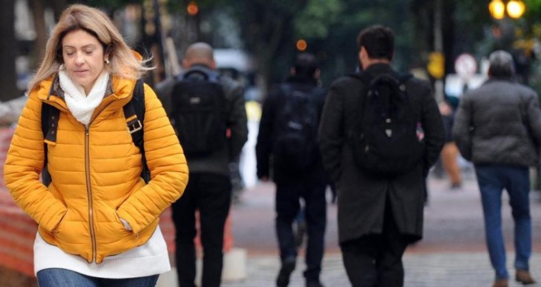 Massa de ar frio mantém temperaturas baixas no RS