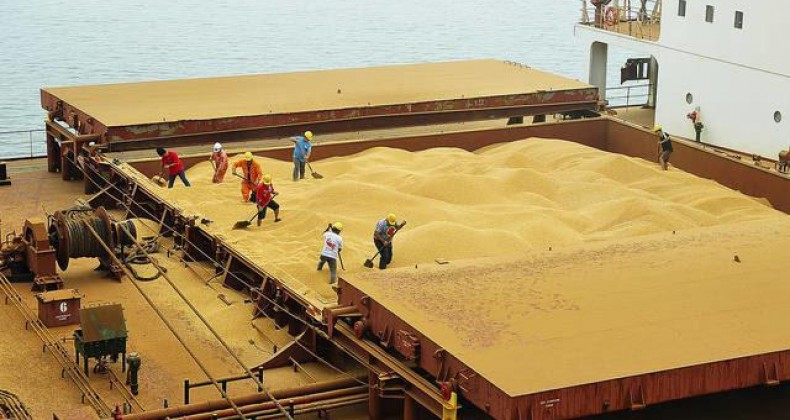 Importações de soja do Brasil pela China disparam em 2022