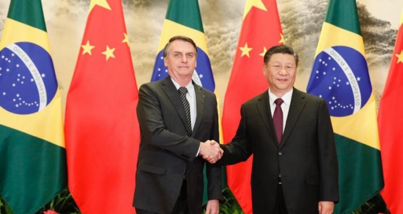 Encontro entre Bolsonaro e presidente chinês pode aprofundar parcerias