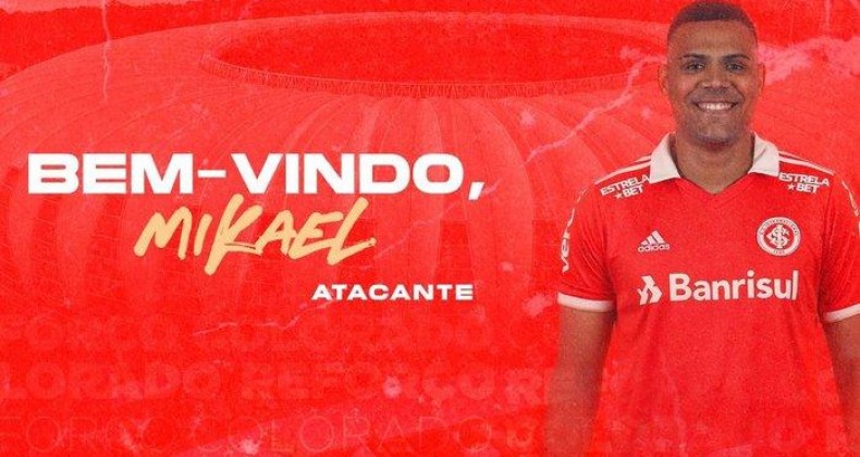 Inter anuncia contratação do atacante Mikael